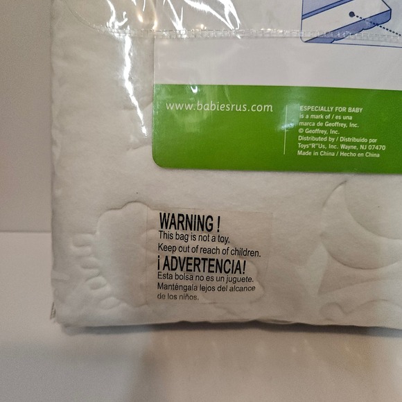 Babies‎ R Us 2 Waterproof Multi-Use Pads Changing Bassinet Cradle New - Picture 6 of 7